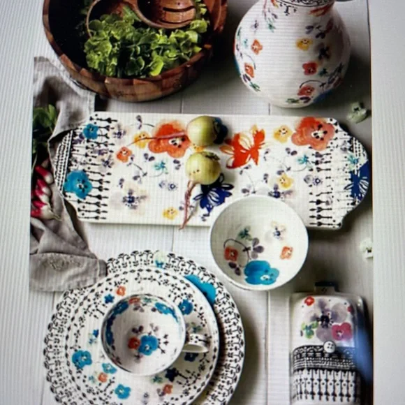 Anthropologie Isidre Ceramic Platter - Picture 2 of 7